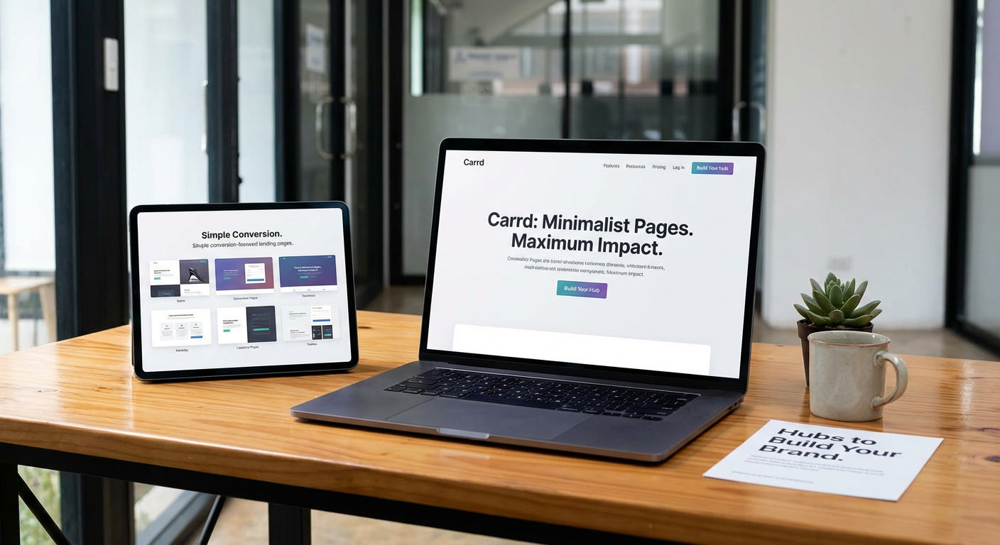 Carrd: Minimalist Pages at Minimal Cost