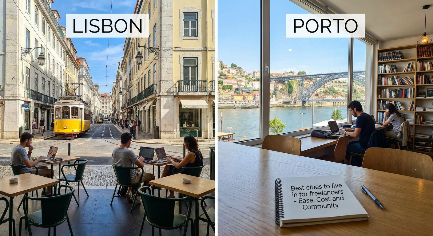 Lisbon Versus Porto: Portugal's Two Freelancer Havens