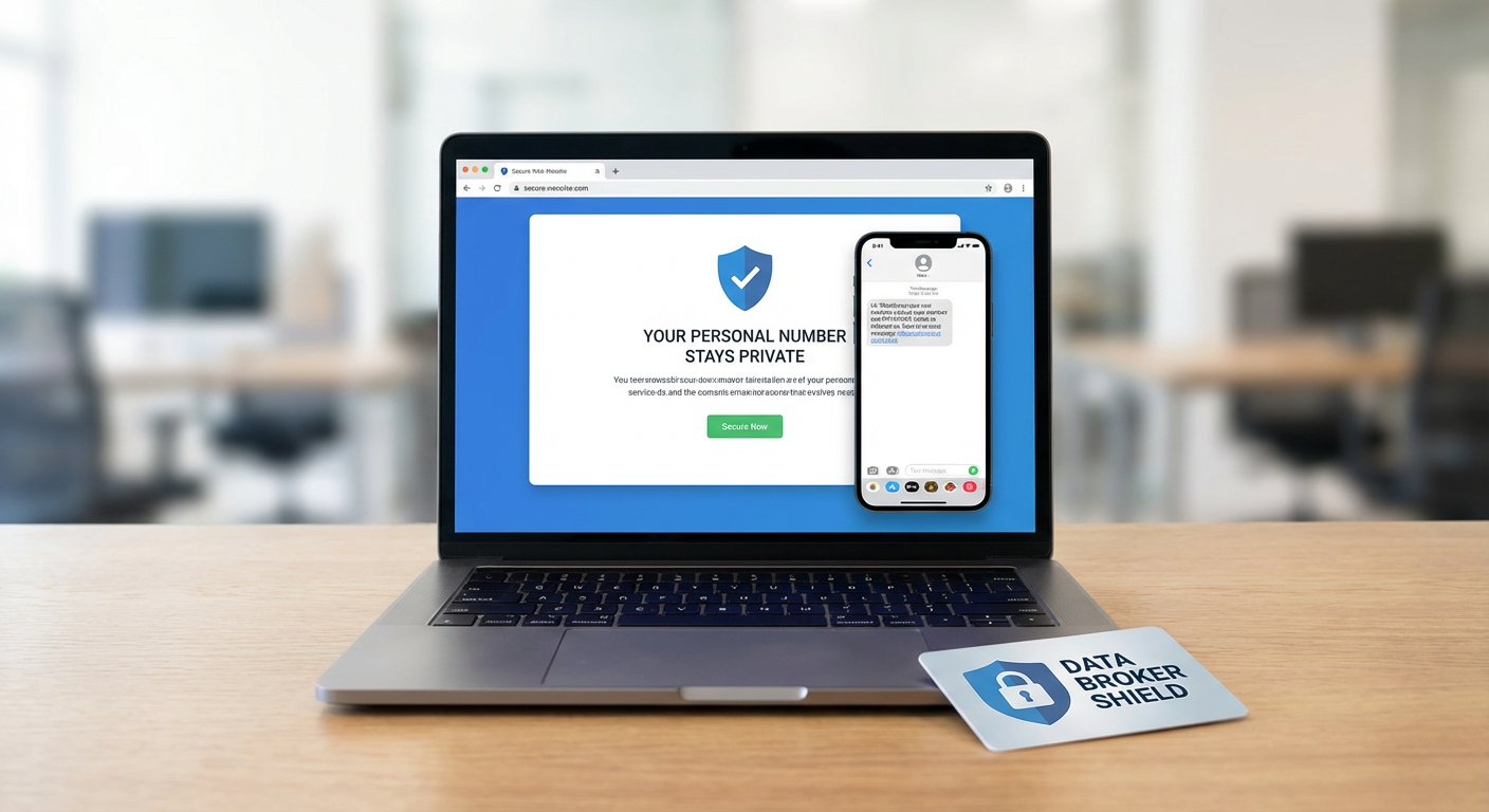 Your Personal Number Stays Private and Protected from Data Brokers
