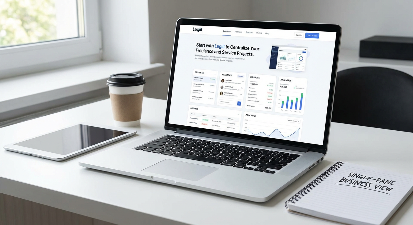Start with Legiit to Centralize Your Freelance and Service Projects