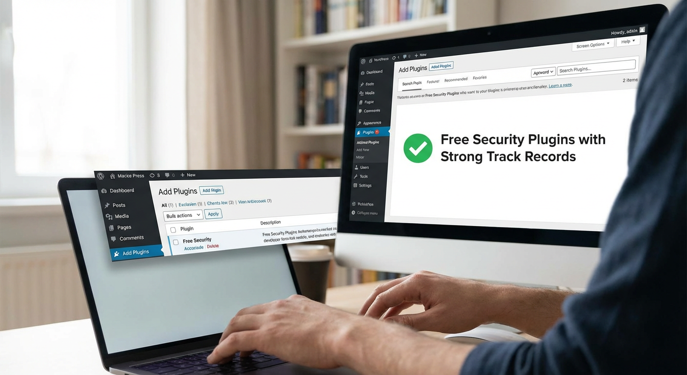 Use Free Security Plugins with Strong Track Records