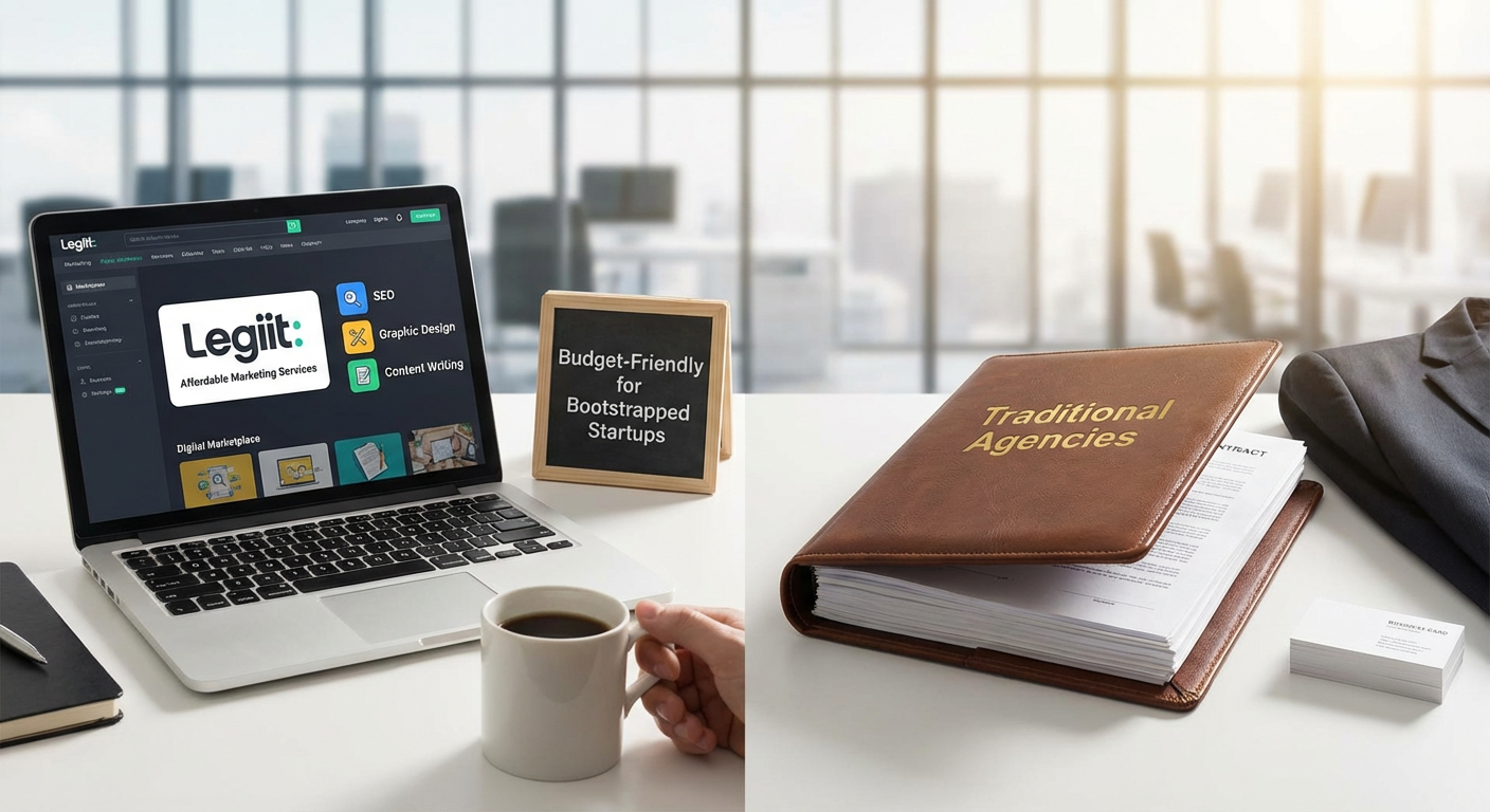 Legiit: Affordable Marketing Services vs. Traditional Agencies