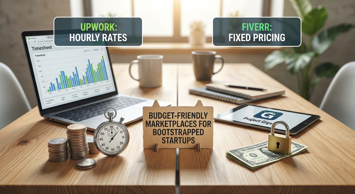 Upwork vs. Fiverr: Hourly Rates Against Fixed Pricing