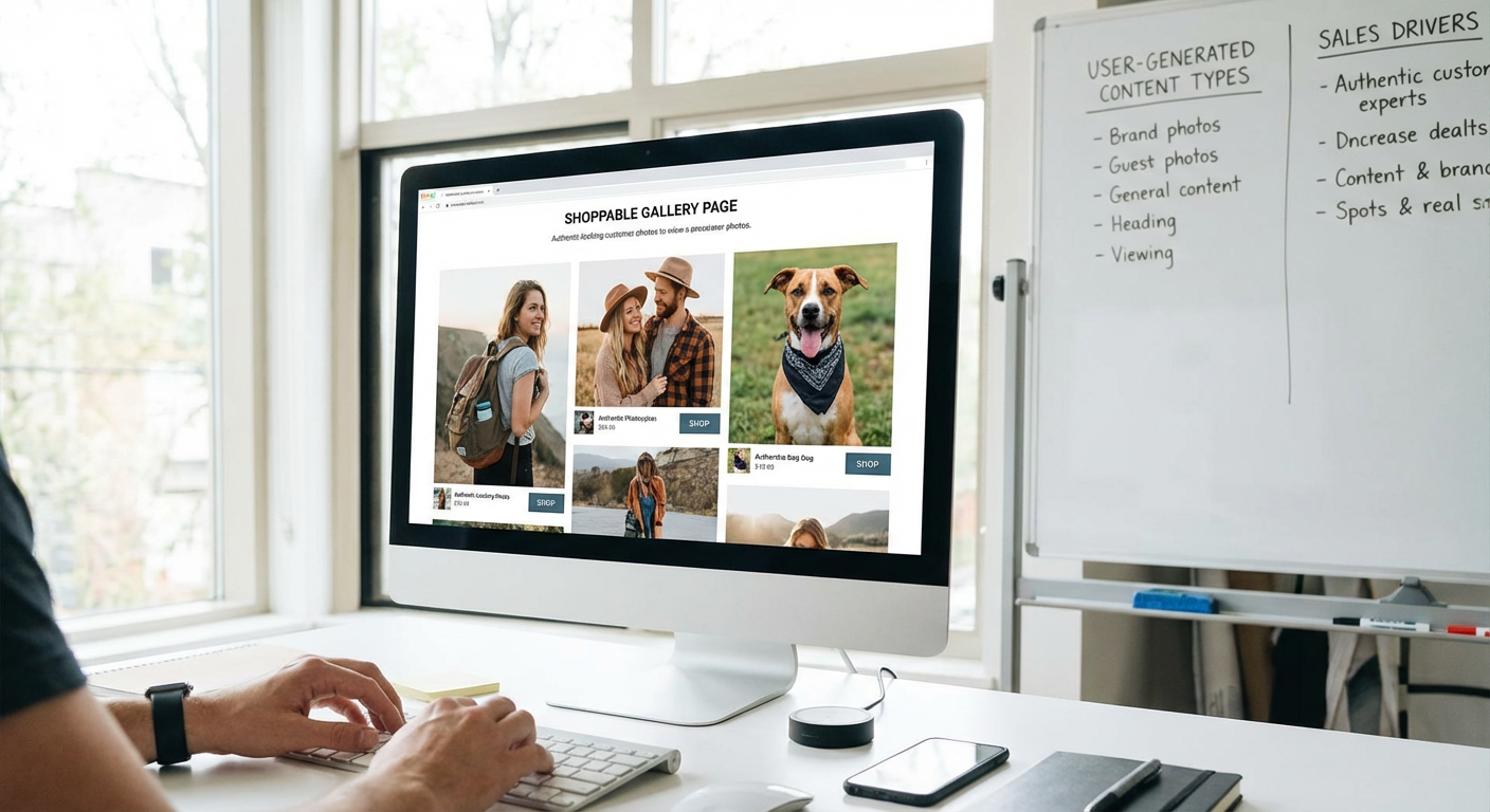 Turn Customer Photos Into Shoppable Gallery Pages