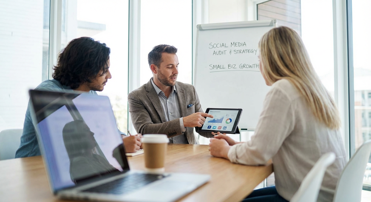Offer Social Media Audit and Strategy Sessions for Small Businesses