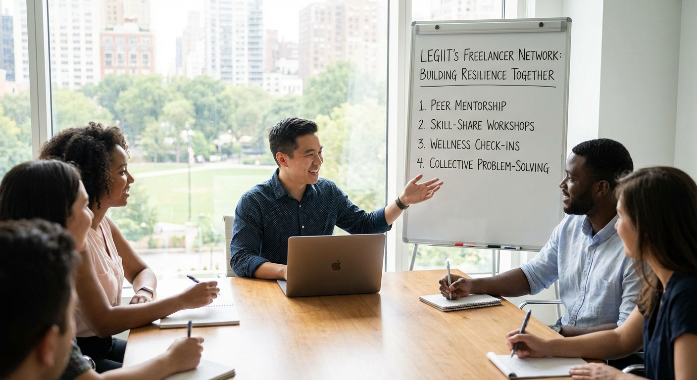 Build Community Through Legiit's Freelancer Network