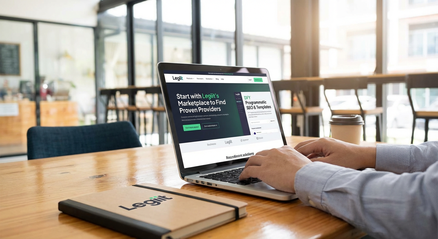 Start with Legiit's Marketplace to Find Proven Providers