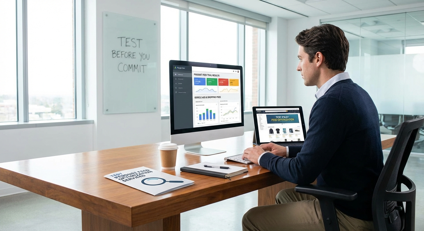 Test Product Feed Optimization Services Before Committing Long-Term