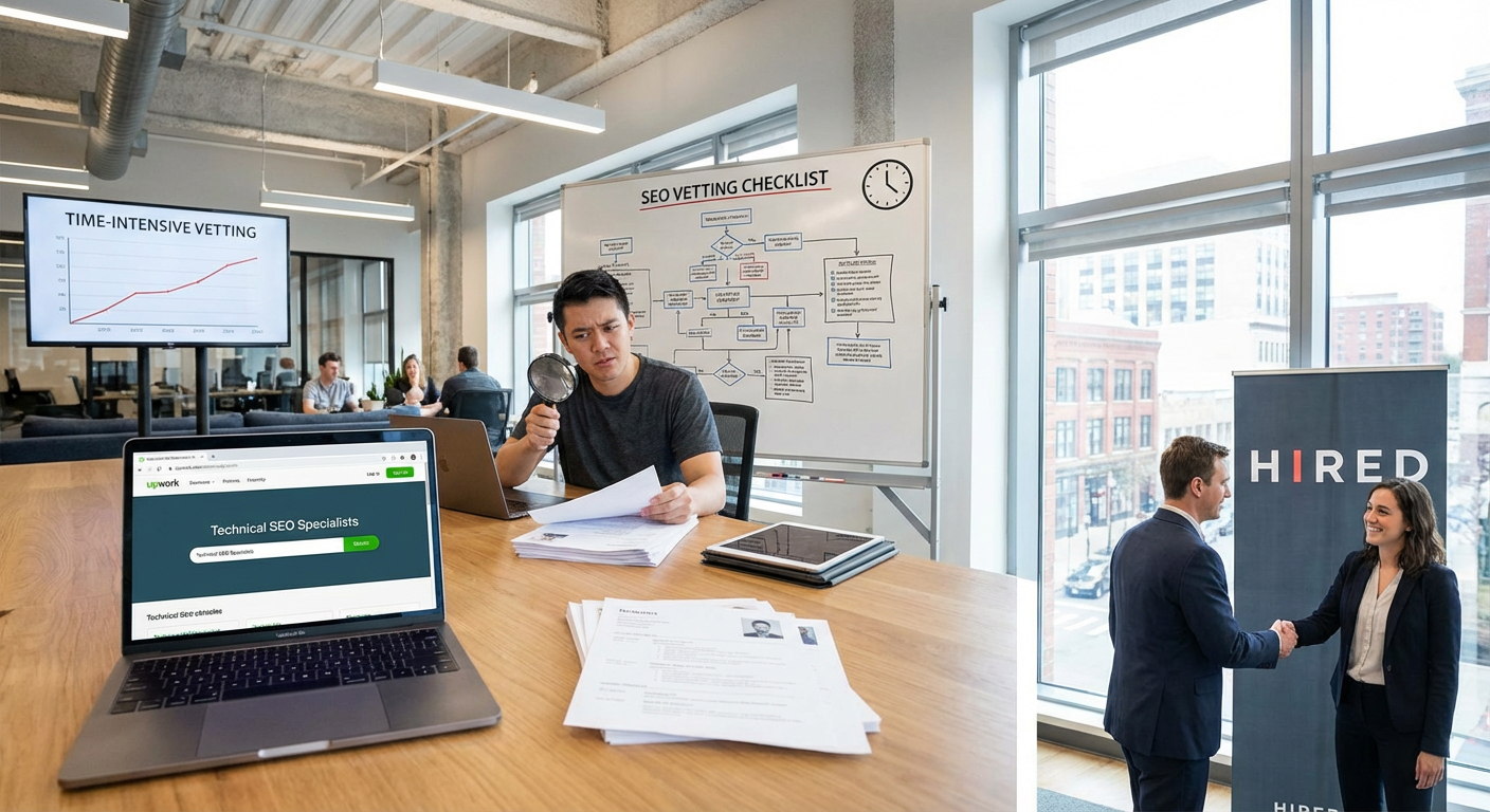 Upwork: Massive Selection Versus Time-Intensive Vetting