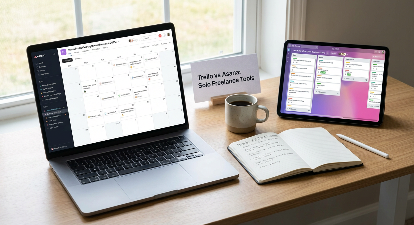 Trello Versus Asana: Project Management for Solo Freelancers