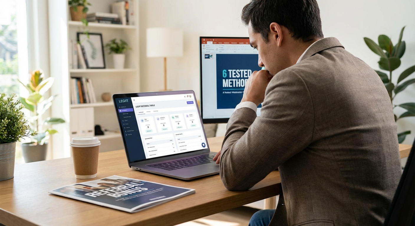 Start with Legiit's Built-In Referral Tools