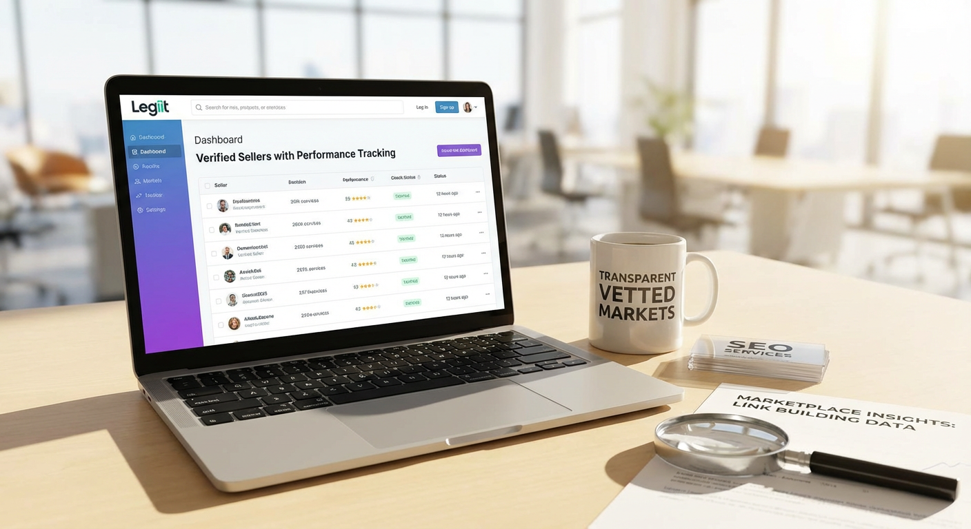 Legiit: Verified Sellers with Performance Tracking