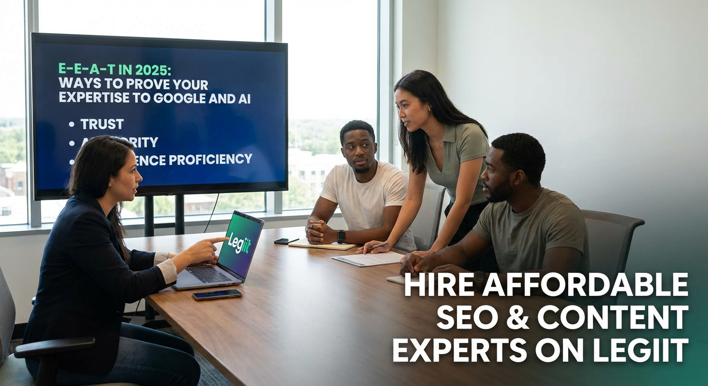 Hire Affordable SEO and Content Experts on Legiit