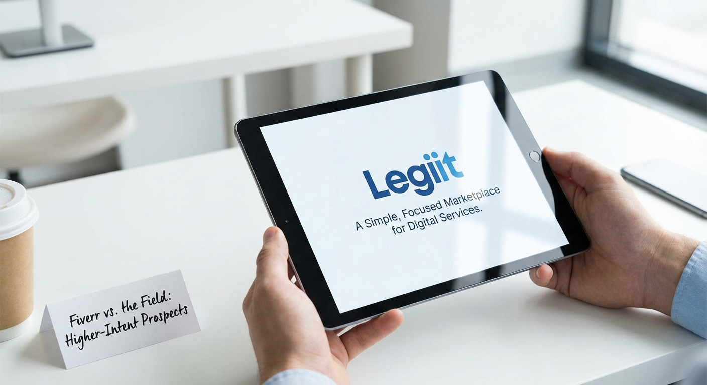 Legiit: A Simple, Focused Marketplace for Digital Services