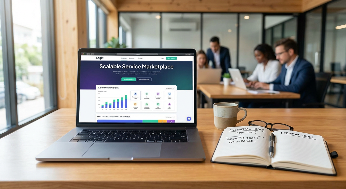 Legiit: Scalable Service Marketplace with Built-In Client Acquisition