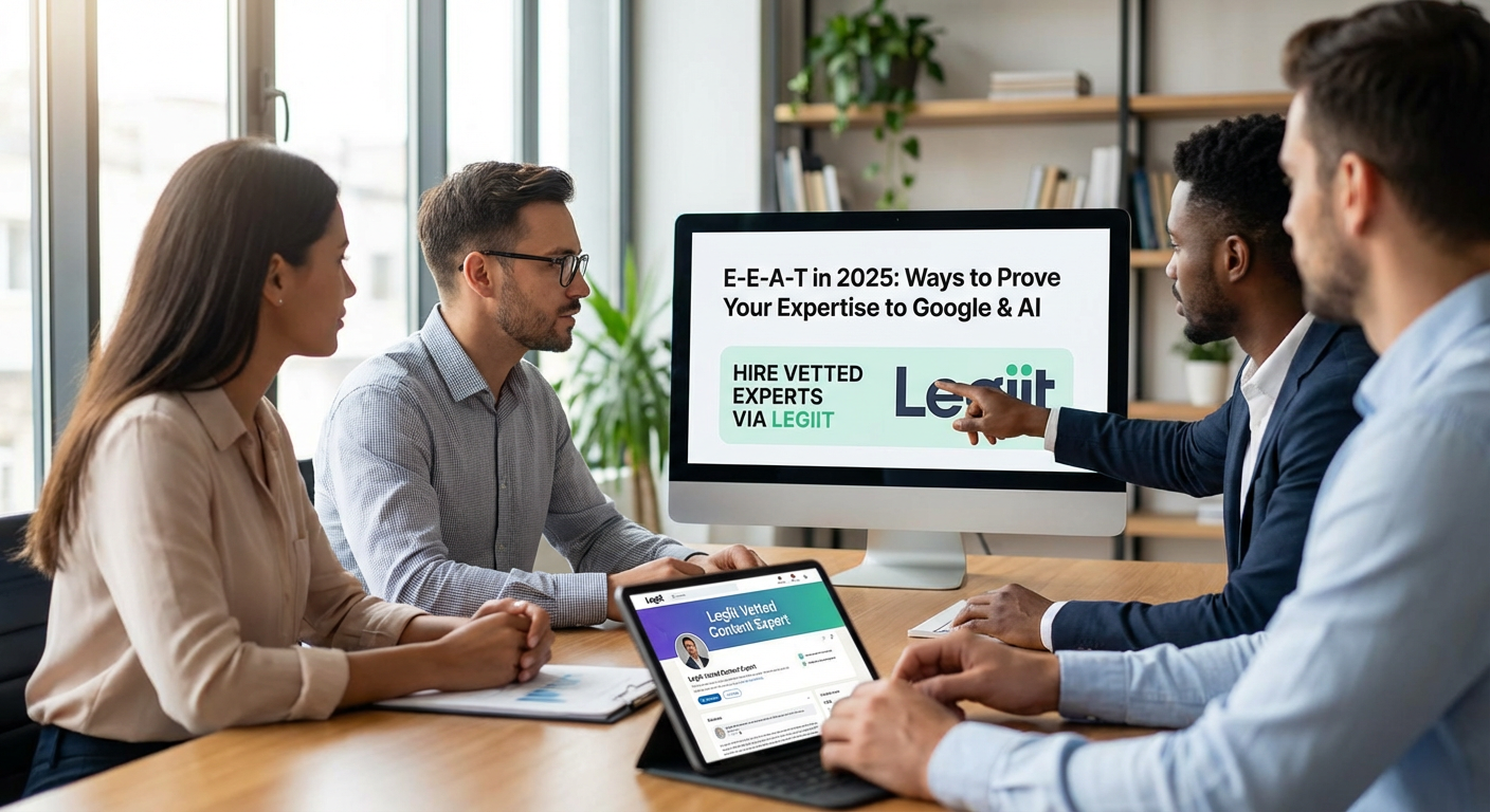 Hire Vetted Content Experts Through Legiit