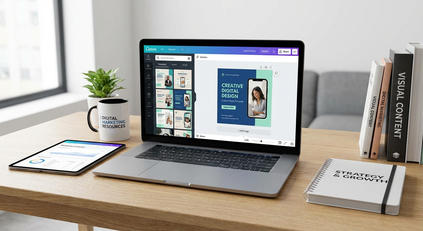 Canva for Visual Content Creation