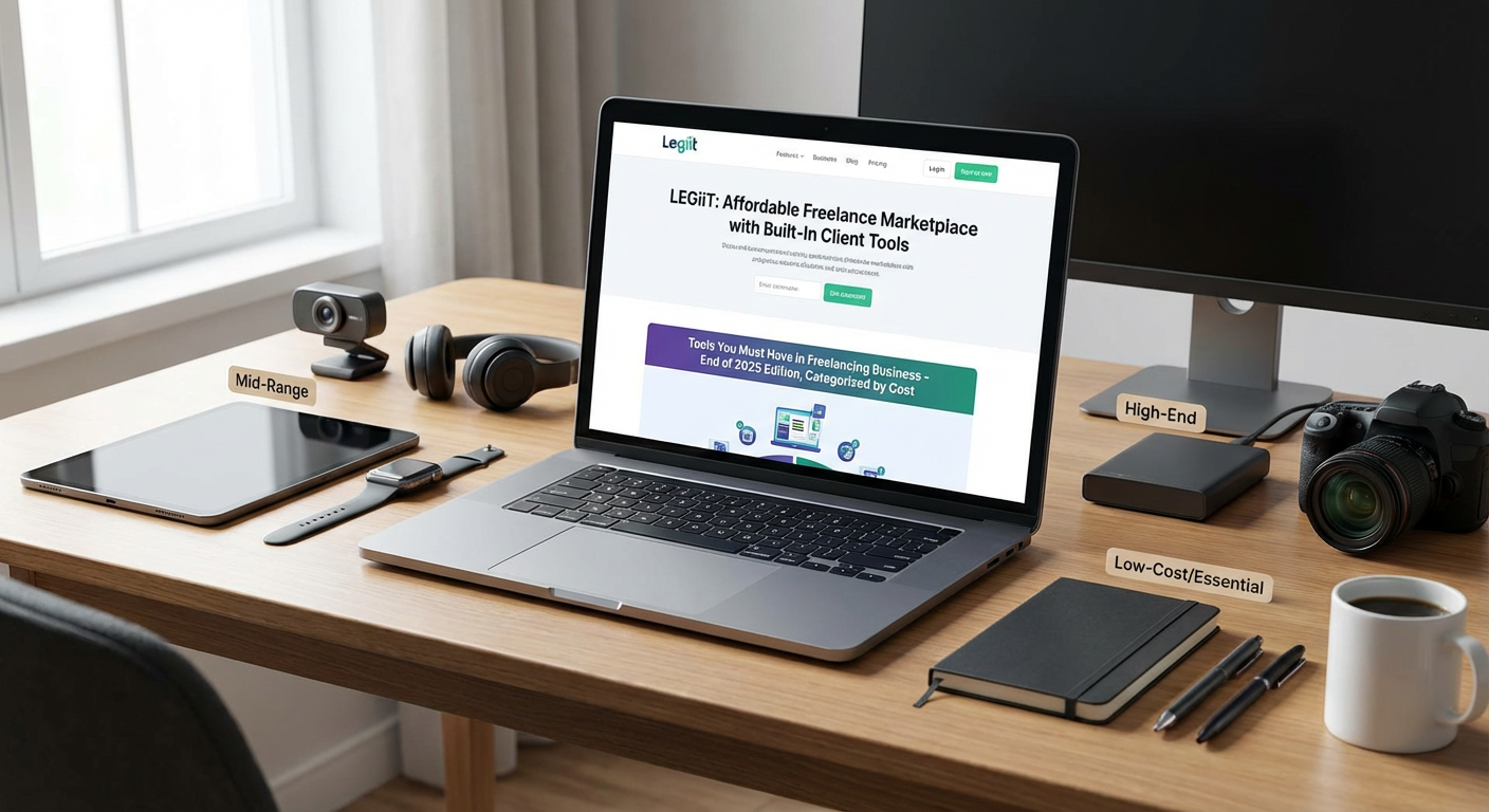 Legiit: Affordable Freelance Marketplace with Built-In Client Tools