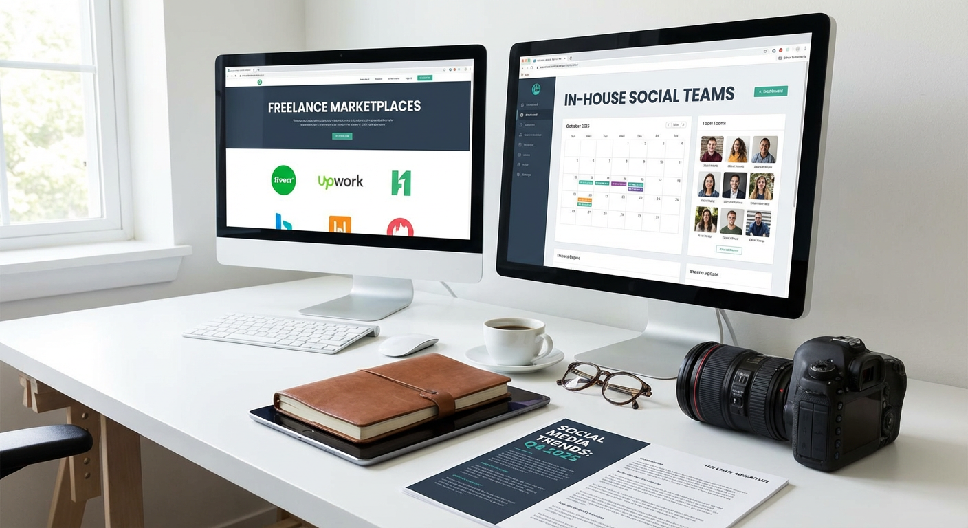 Freelance Marketplaces Versus In-House Social Teams: The Legiit Advantage