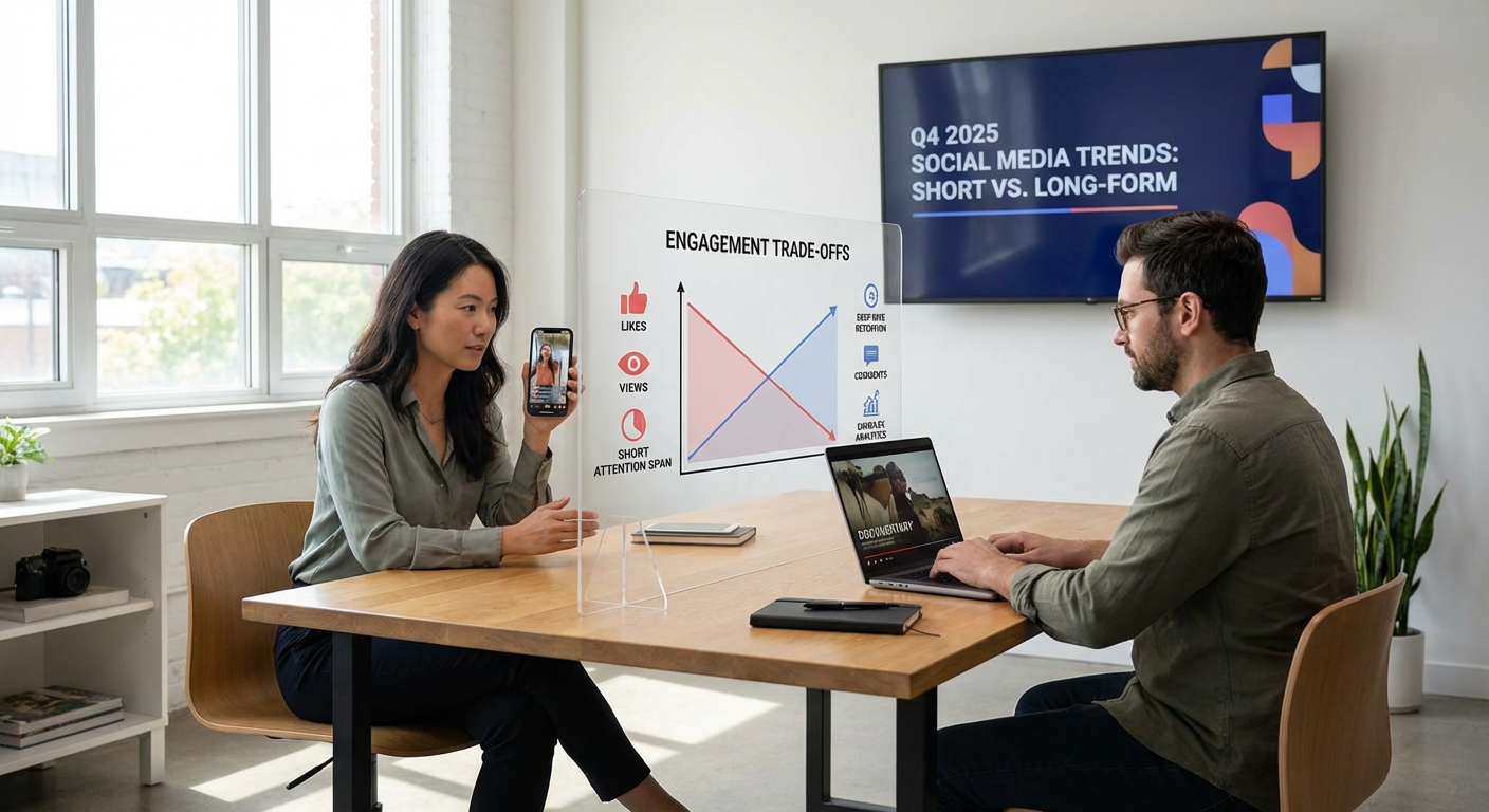 Short-Form Video Versus Long-Form Content: Engagement Trade-Offs