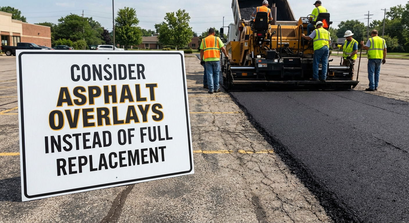 Consider Asphalt Overlays Instead of Full Replacement