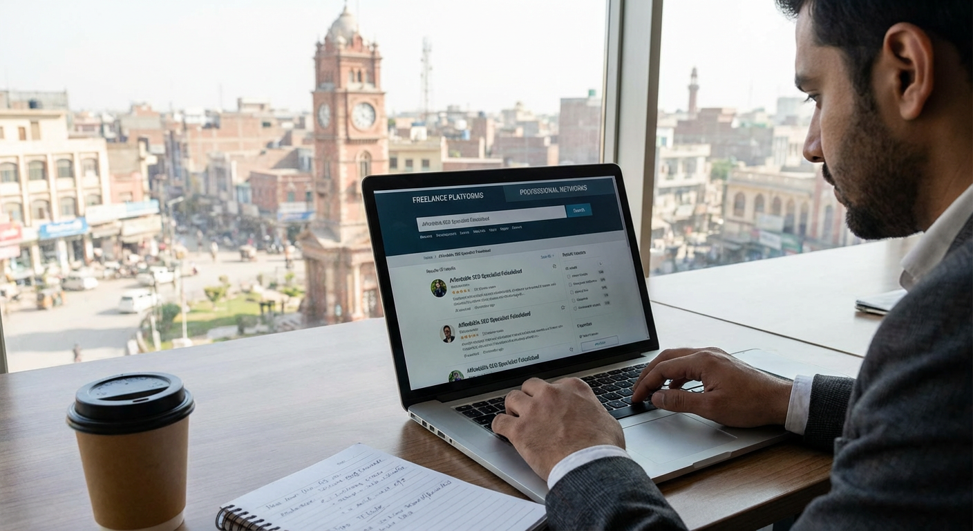 Check Local Freelance Platforms and Professional Networks