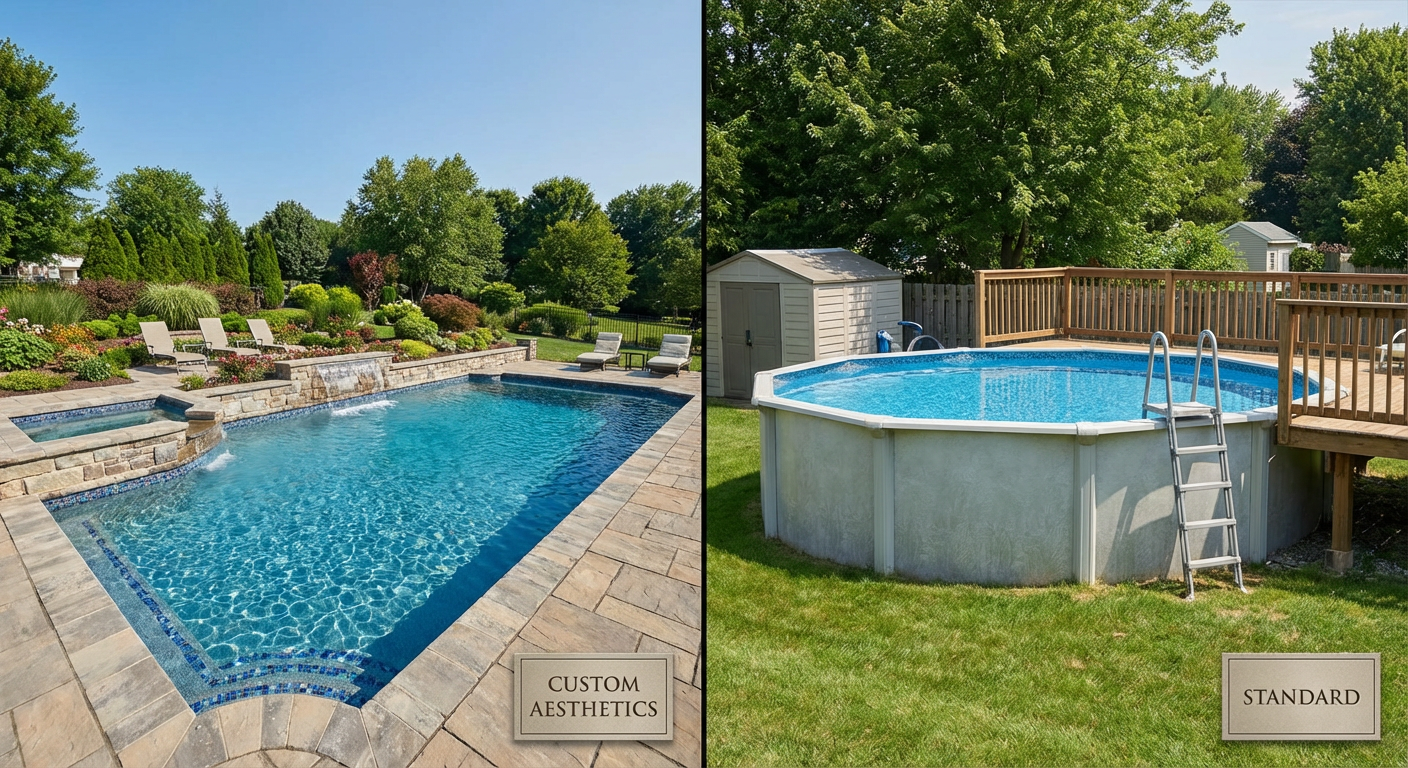 Aesthetic Appeal and Customization Options Are Stronger With In-Ground Pools