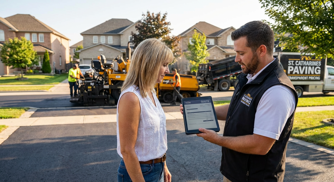 St. Catharines Paving Offers Transparent Pricing Without Hidden Costs