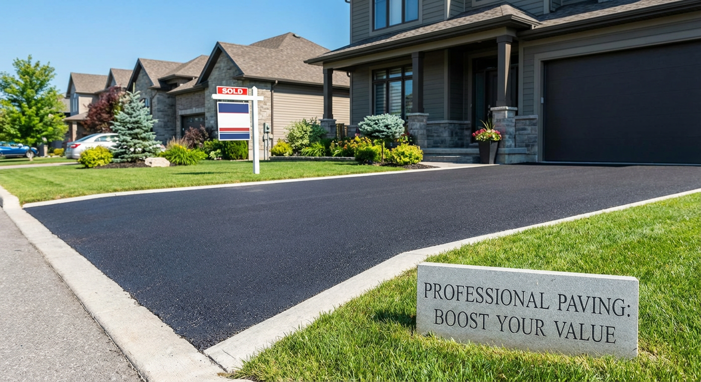 Professional Paving Increases Property Value More Than It Costs