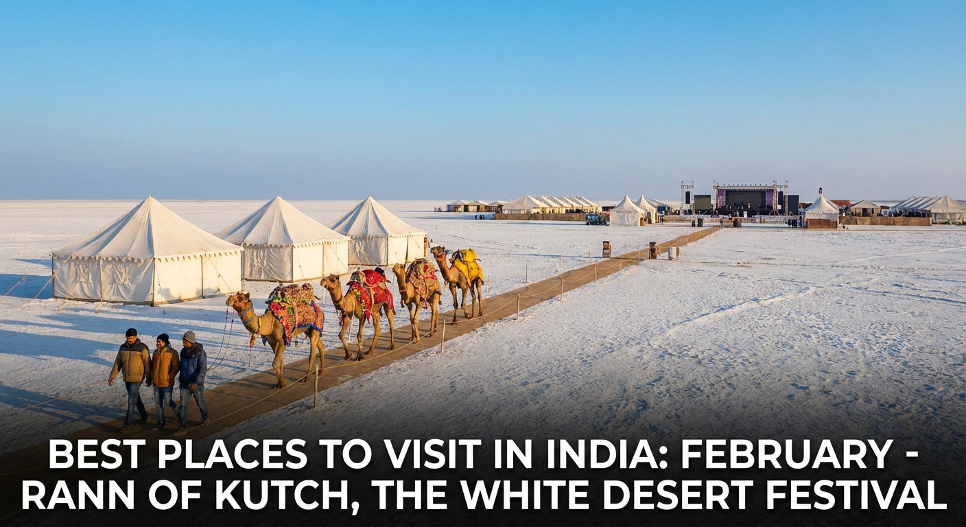 February: Rann of Kutch for the White Desert Festival